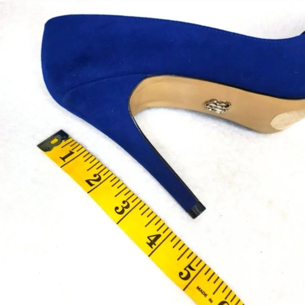 Rock and Republic Royal Blue Size 10 M Royal Blue called Gwen Blue. EUC These ar - Picture 7 of 7